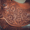 Chas Weldon custom made saddle