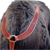Martingale  with stainless steel ring by Harwood to match a custom order with Keith Valley's hand tooled Vaquero border